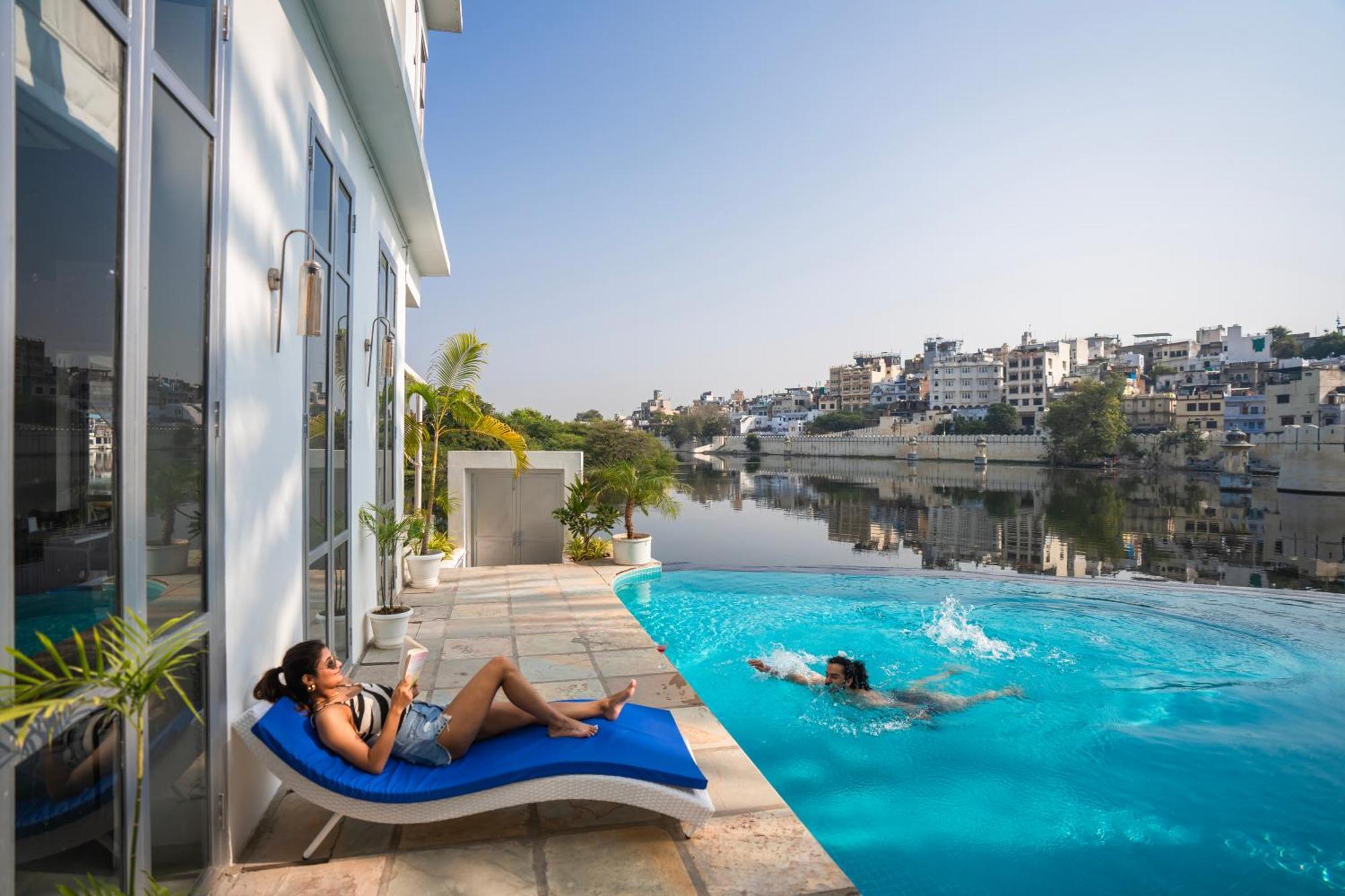 Moustache Udaipur Verandah Hotell Exteriör bild